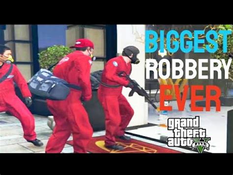 ROBBERY IN CITY S BIGGEST JEWELRY SHOP GTA V HINDI GAMEPLAY GTA 5