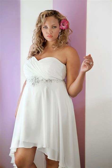 Plus Size Wedding Dresses High Low - bestweddingdresses
