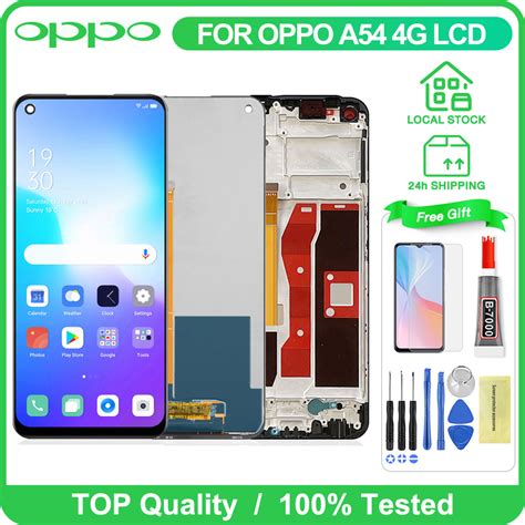 ORIGINAL LCD With Frame For Oppo A54 4G Cph2239 A55 LCD Touch Display