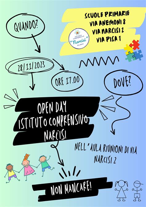 Open Day Istituto Narcisi Scuola Primaria Genitori Scuola Primaria Pisa