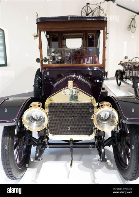 A 1910 Wolseley 12 16 Town Car At The Franschhoek Motor Museum South