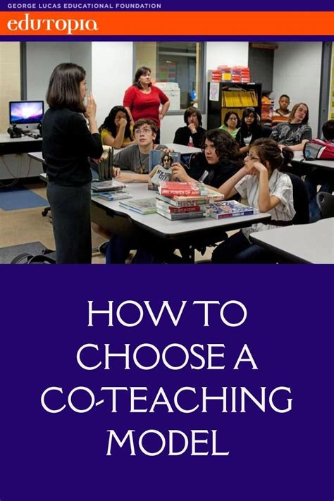 How To Choose A Co Teaching Model Artofit