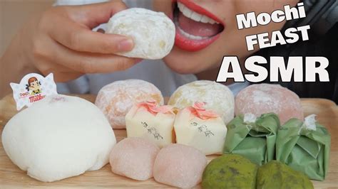 Asmr Mochi Feast Extreme Eating Sounds No Talking Sas Asmr Youtube