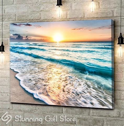Top 5 Beautiful Beach Poster Canvases Ocean Wall Art Wall Decor Art