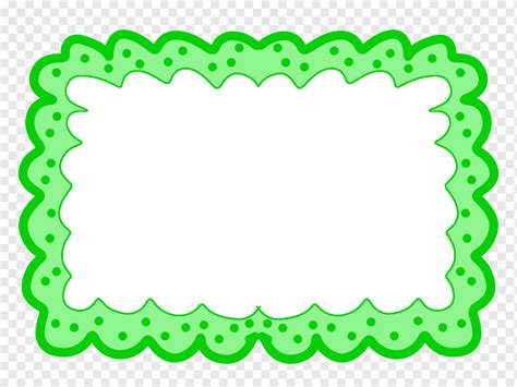 Green Leaf Line Bubble Border Border Leaf Text Png PNGWing