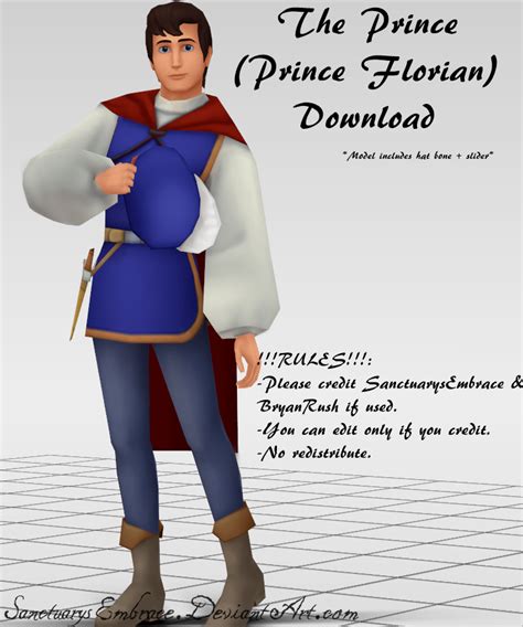 {MMD DOWNLOAD} The Prince (Prince Florian) by MariCorsair on DeviantArt