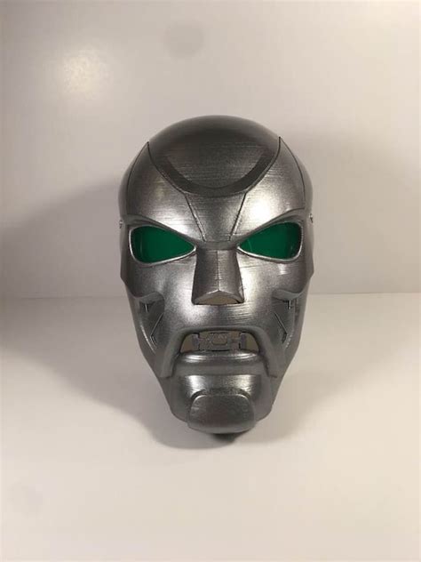 Supervillain Dr Doom Mask Helmet Cosplay Movie Fantastic Movie 1:1 Replica Skull Mask Halloween ...