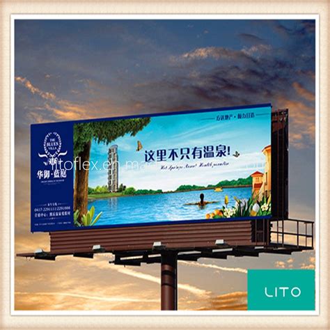 Large Format Printing Backlit Pvc Flex Banner Gsm China Banner