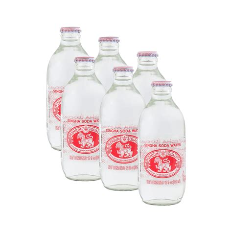 Singha Soda Water 325ml Bundle Of 6 Boozyph
