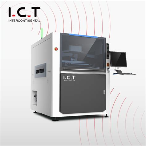 I C T 5151 Solder Paste PCB SMT Machine Screen Printer Fully