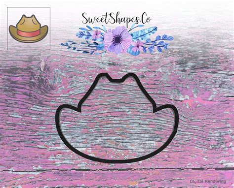 Cowboy Hat Cookie Cutter Sweetshapesco
