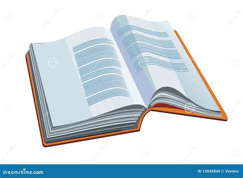 раскрытая книга Стоковые Изображения RF - изображение: 12042849