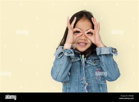 Studio People Kid Shoot Childhood Girl Stock Photo Alamy