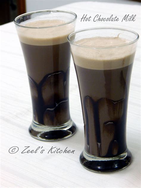 Hot Cocoa Milk Hot Cocoa Milk Recipe Zeel S Kitchen