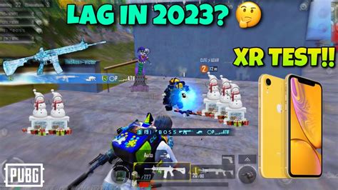 IPHONE XR PUBG TEST 2023 CLASSIC GAMEPLAY RUSH LAG IN 2023