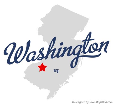 Map of Washington, Gloucester County, NJ, New Jersey