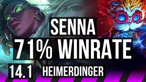 Senna And Seraphine Vs Heimer And Jhin Sup 71 Winrate Legendary 135