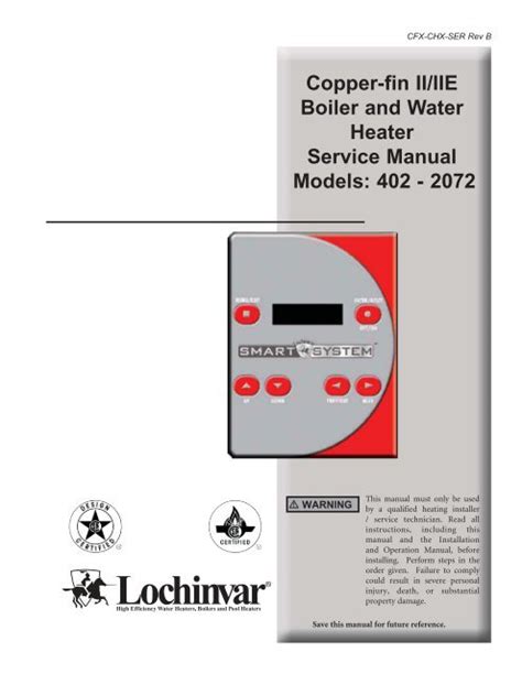 Knight Boiler Service Manual Lochinvar Knight User Manual Page