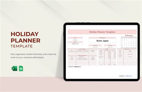 Holiday Templates in Excel - FREE Download | Template.net