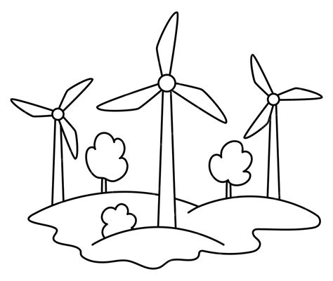 green energy coloring pages
