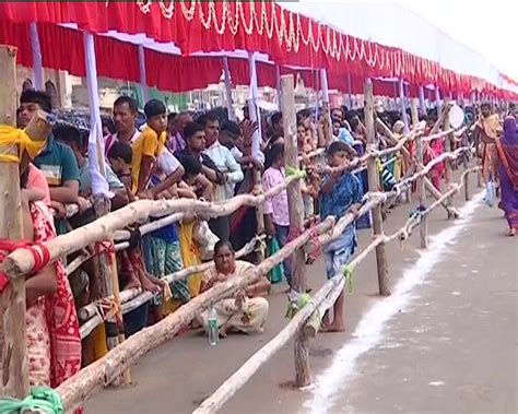 Otv On Twitter A Sea Of Devotees Throng Pilgrim Town Puri To Have