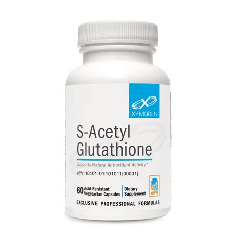 Sale XYMOGEN S Acetyl Glutathione Fast Shipping Great Prices