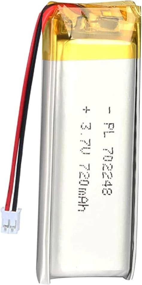 3 7V 720mAh 702248 LIPO Batterie Wiederaufladbar Lithium Polymer Ionen