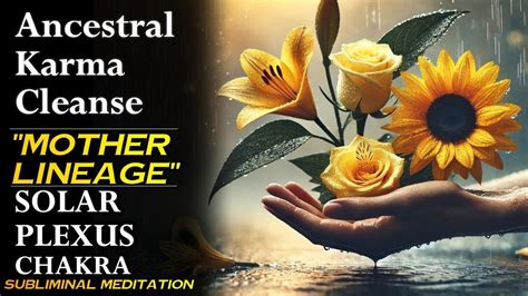 Ancestral Healing Solar Plexus Chakra Mother Lineage Karma