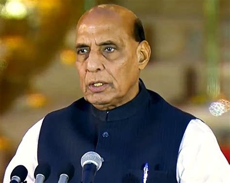 Rajnath Singh Takes Charge As Union Minister Bats For Developing Self