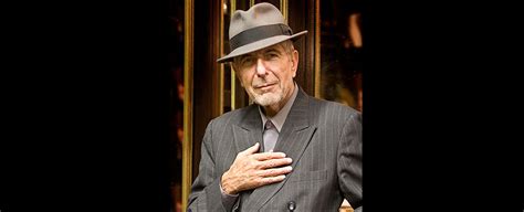 Hommage à Leonard Cohen Compagnon des arts et des lettres du Québec