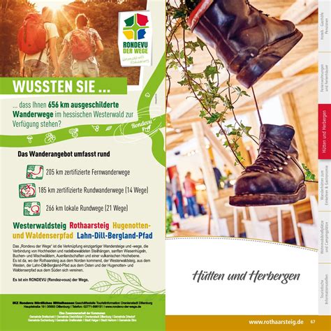 Rothaarsteig Wegweiser By Sauerland Tourismus Issuu