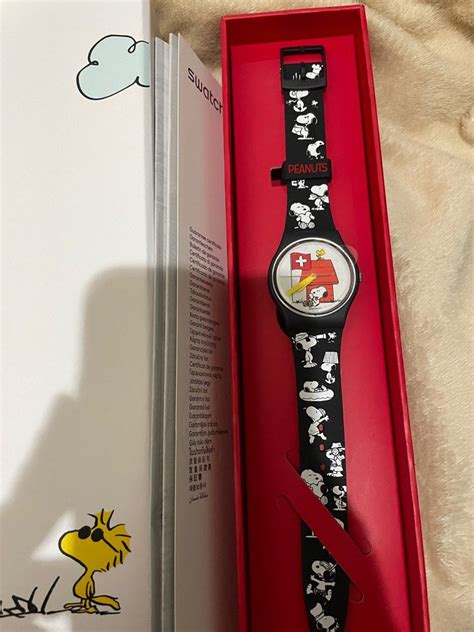 Swatch X Peanuts Snoopy Watch Grande Bracchetto Men S Fashion Watches