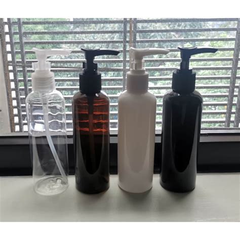 Ml Ml Ml Pump Bottle Plastic Petg Slim Shampoo Lotion Lotion