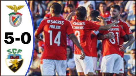 Sc Benfica Vs Farense All Goals Results Highlights Friendly