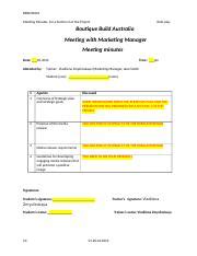 Project Section Bsbldr Meeting Minutes Template To Complete Docx