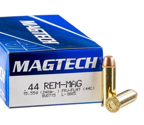 50 Rounds Of 44 Mag Ammo By Magtech 240gr FMJ FN Vision Ammo