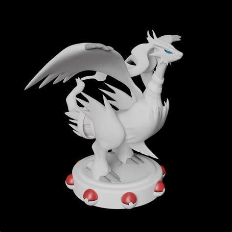 STL file Reshiram FanArt 🐉・3D printer model to download・Cults