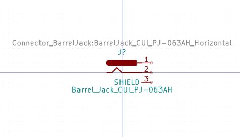 Cui Pj 063ah Barrel Jack By Ppelleti · Pull Request 591 · Kicad Kicad Symbols · Github