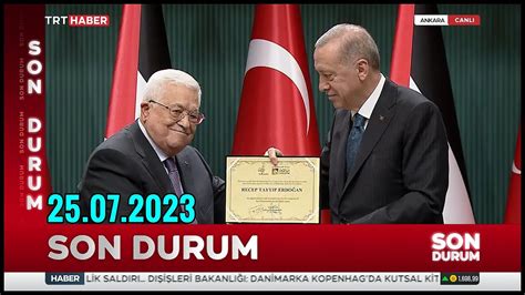 Cumhurbaşkanı Erdoğan ve Filistin Devlet Başkanı Mahmud Abbas ın Basın