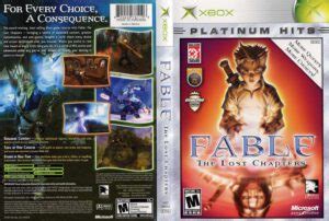 Fable The Lost Chapters Dvd Cover Xbox Pal German