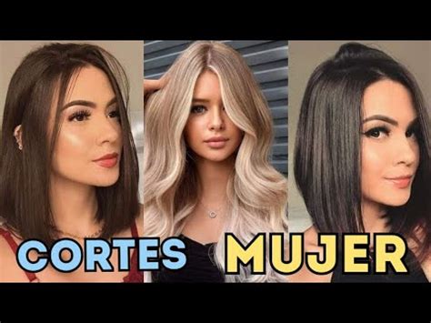 CORTES Para MUJERES 2023 2024 ESTILOS De CABELLO De MODA YouTube