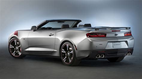 1920x1080 Convertible Concept Car Chevrolet Camaro Ss Red Accent Car Silver Car Muscle Car