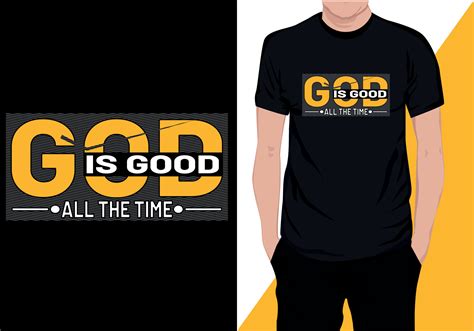 God Is Good All The Time 16273185 Vector Art At Vecteezy