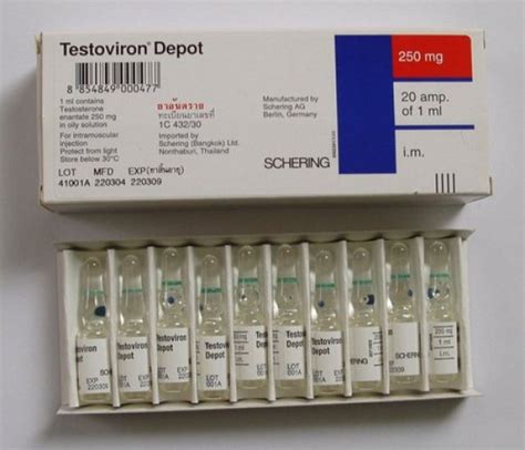 Buy Testoviron Depot 250 Injection 1ml Online at Best Price in India ...