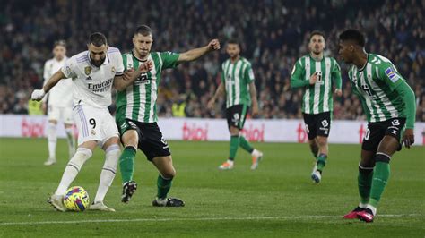 Betis Real Madrid Horario Y Dónde Ver El Partido De Liga Por Tv