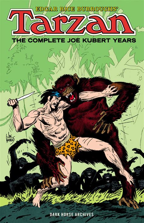 Edgar Rice Burroughs Tarzan The Complete Joe Kubert Years Tpb