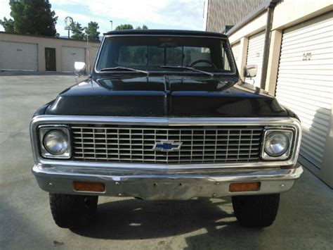 1972 Chevrolet K20 4x4 Pickup Truck 34 Ton Classic Chevrolet