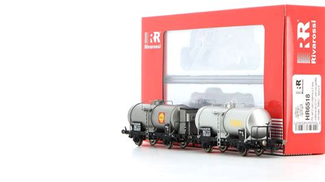 Rivarossi HR6518 Set Carri Serbatoio Trasporto Carburanti Shell