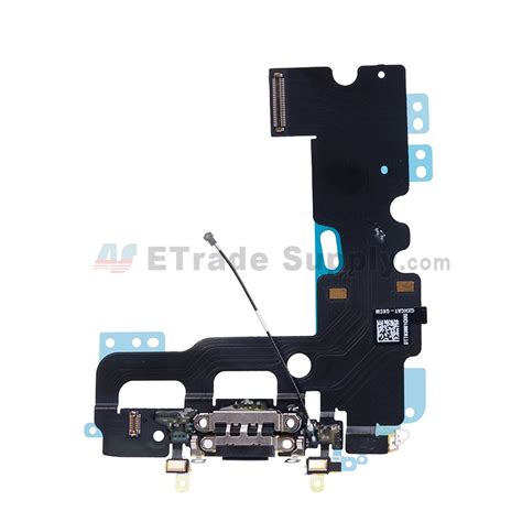 Apple iPhone 7 Charging Port Flex Cable Ribbon Black - ETrade Supply