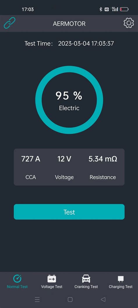 Tester Baterie V Bluetooth